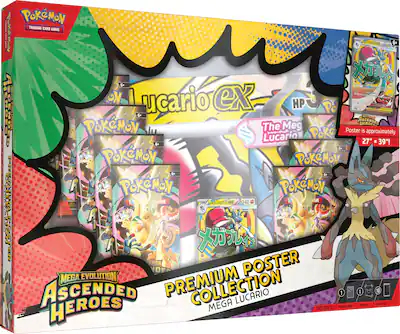 Pokemon TCG - Pokemon TCG Ascended Heroes Premium Poster Collection