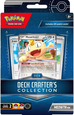 Noutati - Pokemon TCG Deck Crafter's Collection Meowth ex - EN - ambalaj