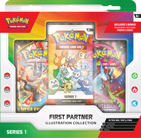 Trading Card Games - Pokemon TCG First Partner Illustration Collection Series 1
