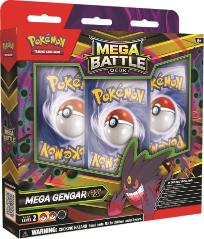 Noutati - Pokemon TCG: Mega Battle Deck – Mega Gengar EX / Mega Diancie EX (EN)