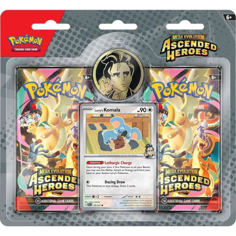 Reduceri - Pokémon TCG Mega Evolution Ascended Heroes – 2 Pack Blister