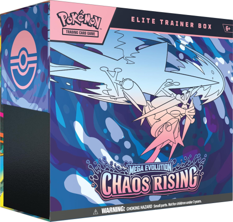 Pokemon TCG - Pokemon TCG Mega Evolution Chaos Rising Elite Trainer Box