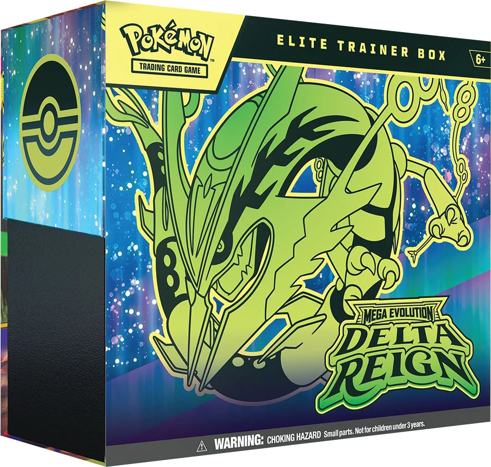 Pokemon TCG - Pokemon TCG Mega Evolution Delta Reign Elite Trainer Box ETB - Engleza