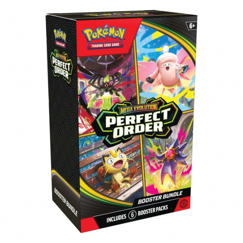 Trading Card Games - Pokemon TCG Mega Evolution Perfect Order Booster Bundle 6 Pack-uri