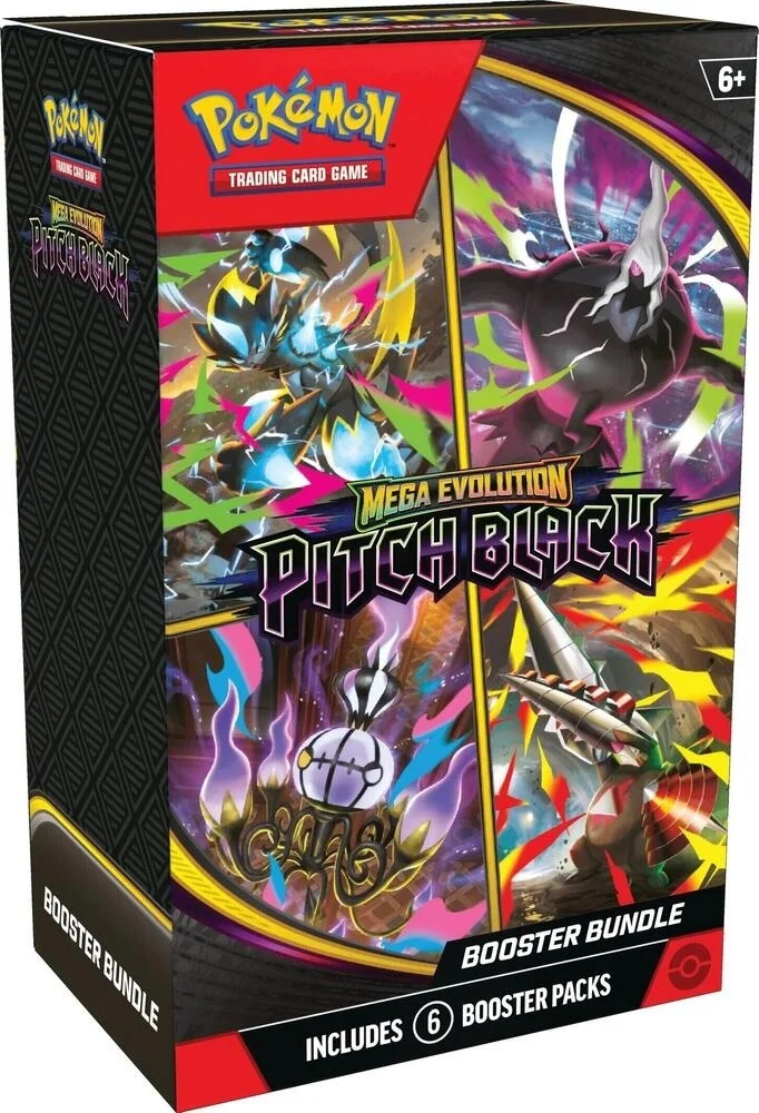 Pokemon TCG - Pokemon TCG Mega Evolution Pitch Black Booster Bundle