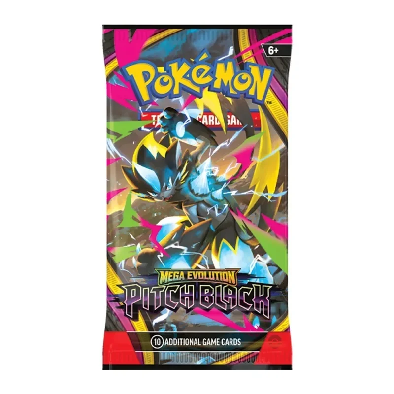 Trading Card Games - Pokemon TCG Mega Evolution Pitch Black Booster Pack (10 Carti)