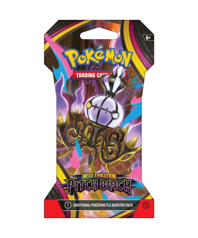 Noutati - Pokemon TCG Mega Evolution Pitch Black Sleeved Booster Pack