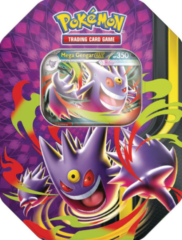 Trading Card Games - Pokemon TCG Mega Moonlit Tin EN - Mega Evolution ex