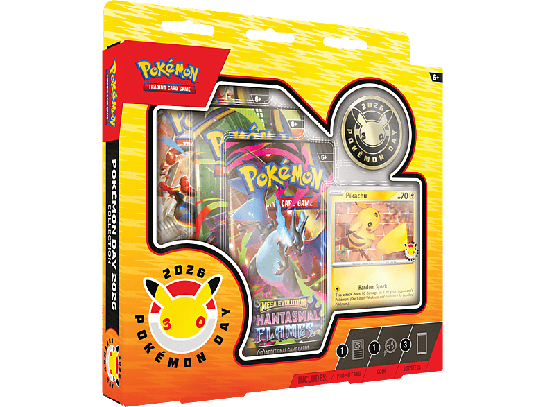 Trading Card Games - Pokémon TCG Pokémon Day 2026 Collection – Pikachu 30th Anniversary Edition