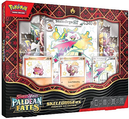 Pokemon TCG - Pokemon TCG: Scarlet & Violet Paldean Fates Pokemon ex Premium Collection