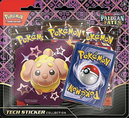 Pokemon TCG - Pokemon TCG: Scarlet & Violet—Paldean Fates Tech Sticker Collection