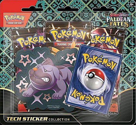 Pokemon TCG - Pokemon TCG: Scarlet & Violet—Paldean Fates Tech Sticker Collection