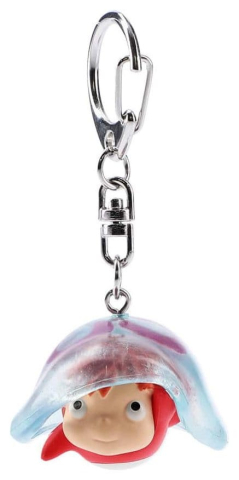 Ponyo 3D Keychain Ponyo and jellyfish [1]