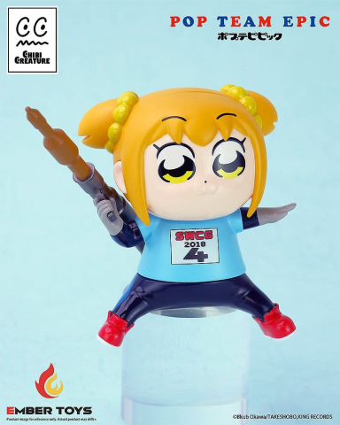 Pop Team Epic Chibi Creature Vinyl Figures 2-Pack POPUKO & PIPIMI: Skeleton Competition Ver. [5]