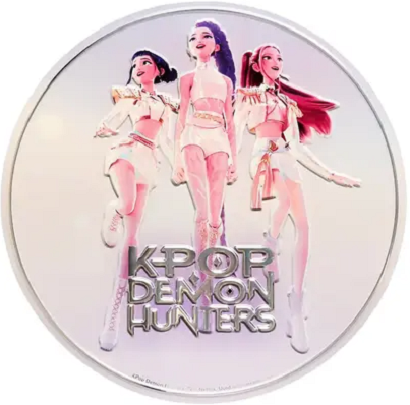 Pop Culture - Poster Aluminiu K-POP Demon Hunters Soundtrack Cover