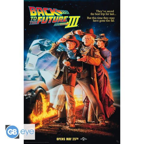 Postere - Poster Back to the Future 3 – Film cult – 91.5x61 cm