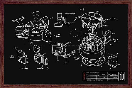 Postere - Poster Doctor Who Chalk Board