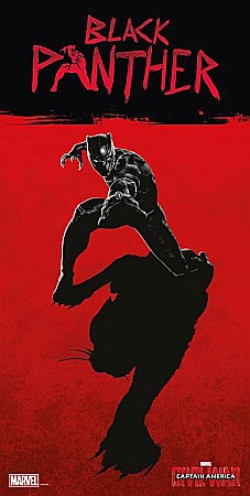 Postere - Poster pe sticla Black Panther