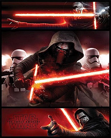 Pop Culture - Poster Star Wars Episode VII Kylo Ren Panels 61x91cm