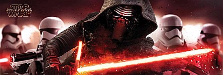 Postere - Poster Star Wars Episode VII Kylo Ren si Stormtrooper