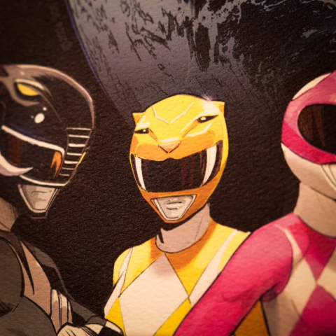 Power Rangers Art Print Limited Edition 42 x 30 cm [1]