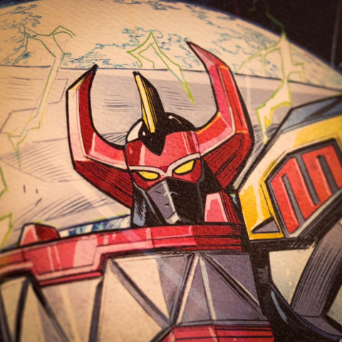 Power Rangers Art Print Limited Edition 42 x 30 cm [4]