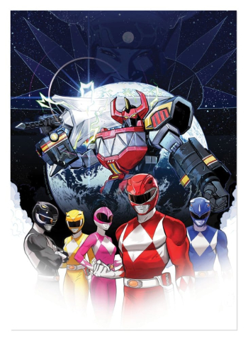 Power Rangers Art Print Limited Edition 42 x 30 cm [5]
