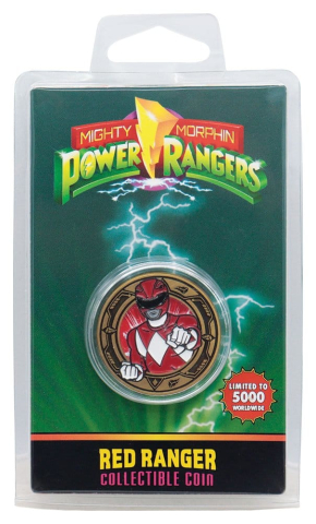 Power Rangers Collectable Coin Red Ranger Limited Edition [2]