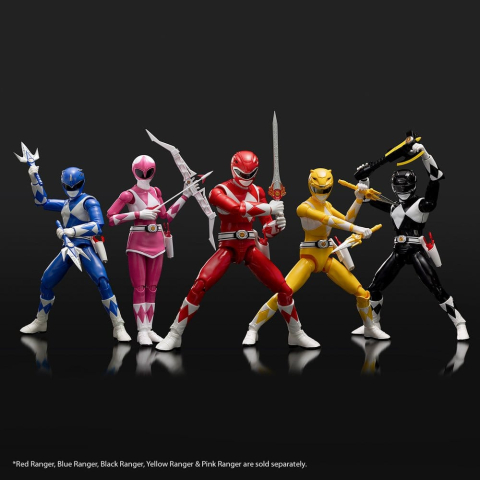 PRECOMENZI - Power Rangers Furai Action Action Figure Black Ranger 13 cm