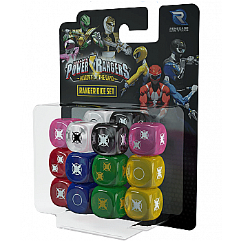 Accesorii pentru boardgames - Power Rangers: Heroes of the Grid - Ranger Dice Set