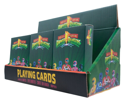 PRECOMENZI - Power Rangers Playing Cards Display (12)