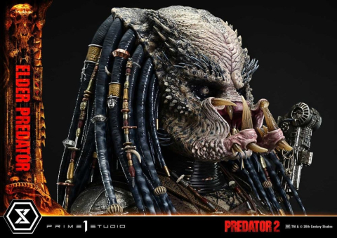 Predator 2 (Film) Museum Masterline Statue 1/3 Elder Predator 94 cm [15]