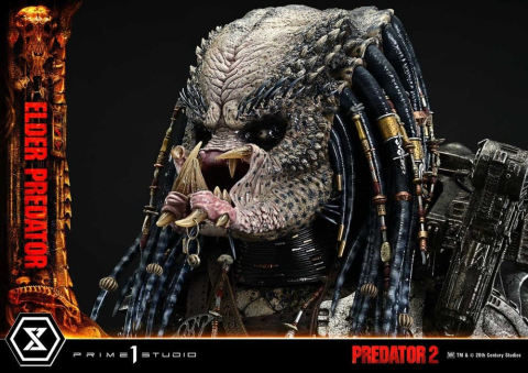 Predator 2 (Film) Museum Masterline Statue 1/3 Elder Predator 94 cm [16]