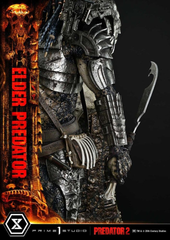 Predator 2 (Film) Museum Masterline Statue 1/3 Elder Predator 94 cm [12]