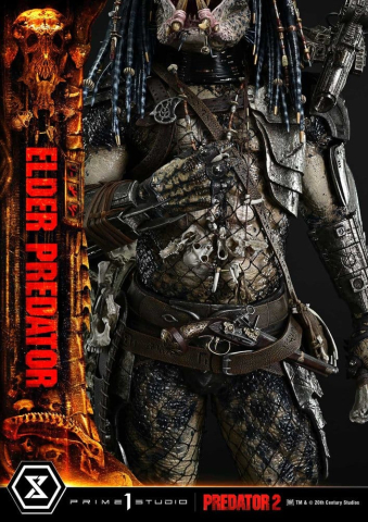 Predator 2 (Film) Museum Masterline Statue 1/3 Elder Predator 94 cm [11]