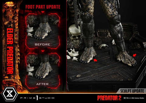 Predator 2 (Film) Museum Masterline Statue 1/3 Elder Predator 94 cm [2]