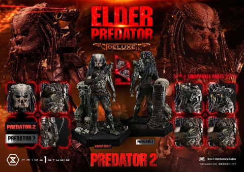 Predator 2 (Film) Museum Masterline Statue 1/3 Elder Predator Deluxe Version 94 cm [6]