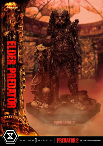 Predator 2 (Film) Museum Masterline Statue 1/3 Elder Predator Deluxe Version 94 cm [3]