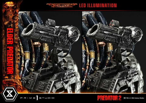 Predator 2 (Film) Museum Masterline Statue 1/3 Elder Predator DX Bonus Version 94 cm [12]