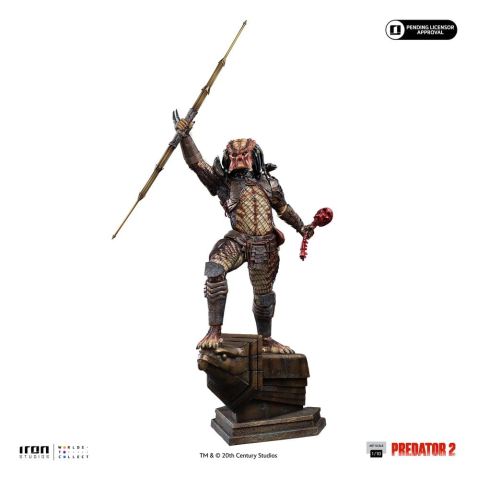 PRECOMENZI - Predator 2 Predator City Hunter Art Scale Statue 1/10 Predator City Hunter 43 cm
