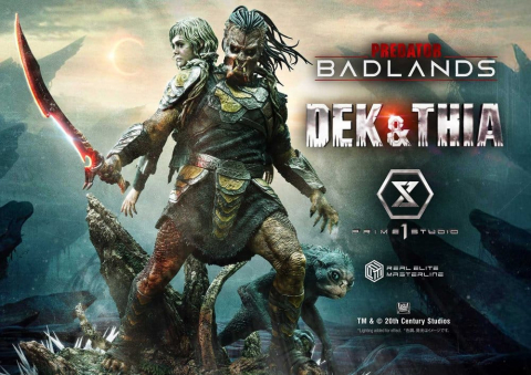 Collectibles - Predator Real Elite Masterline Statue 1/3 Badlands Dek & Thia 87 cm