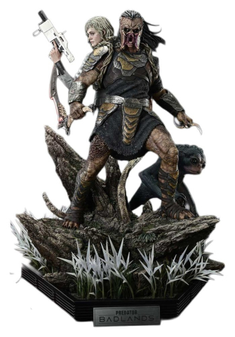 Predator Real Elite Masterline Statue 1/3 Badlands Dek & Thia Deluxe Version 87 cm [20]