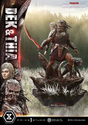 Predator Real Elite Masterline Statue 1/3 Badlands Dek & Thia DX Bonus Version 87 cm [9]