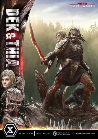 Predator Real Elite Masterline Statue 1/3 Badlands Dek & Thia DX Bonus Version 87 cm [8]