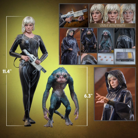 Predator Sixth Scale Figure Set Thia and Bud 29 cm [15]