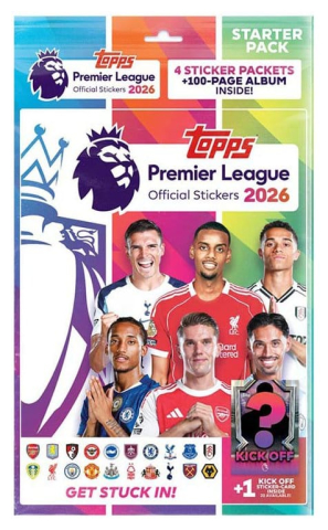 PRECOMENZI - Premier League 2025/26 Sticker Starter Pack