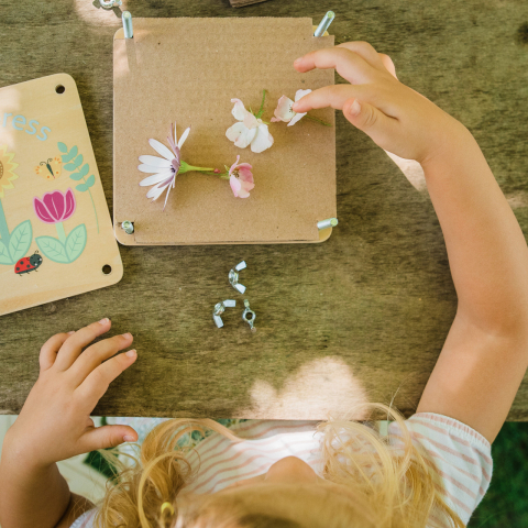 Presa pentru flori, Orange Tree Toys [4]