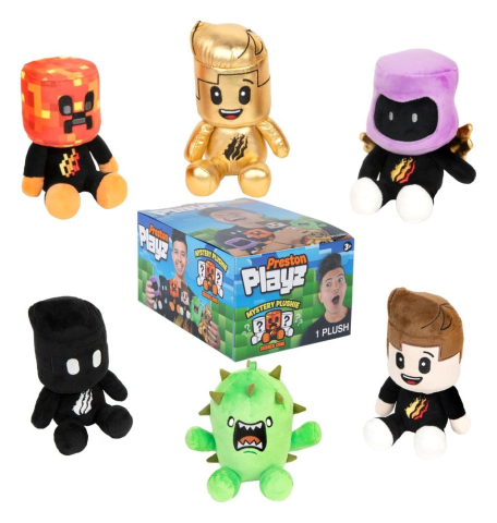 PRECOMENZI - Preston Playz Mini Plush Series 1 Blind Box Display (9)