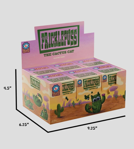 Pricklepuss Mini Figures S1 6 cm Blind Box Display (6) [8]