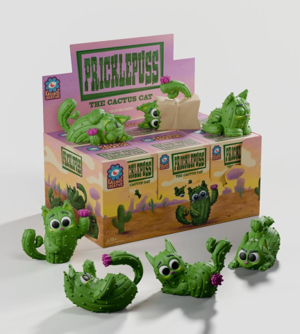 Pricklepuss Mini Figures S1 6 cm Blind Box Display (6) [9]